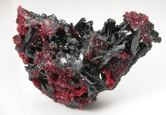 Gaudefroyite with Andradite Garnet from N'Chwaning Mine, Kalahari Manganese Field, Northern Cape Province, South Africa