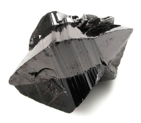 Cassiterite (twinned crystals) from Linopolis, Minas Gerais, Brazil