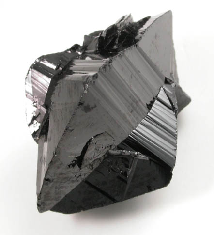 Cassiterite (twinned crystals) from Linopolis, Minas Gerais, Brazil