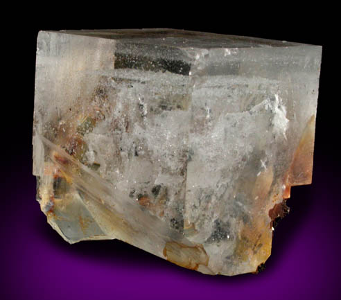 Fluorite with internal phantom-growth zone from Dalnegorsk, Primorskiy Kray, Russia