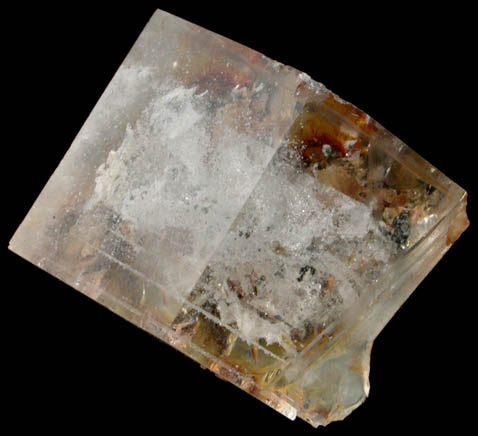 Fluorite with internal phantom-growth zone from Dalnegorsk, Primorskiy Kray, Russia
