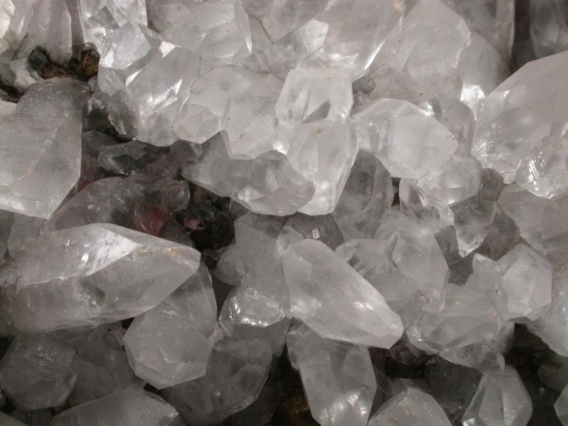 Calcite on Hematite from Egremont, West Cumberland Iron Mining District, Cumbria, England