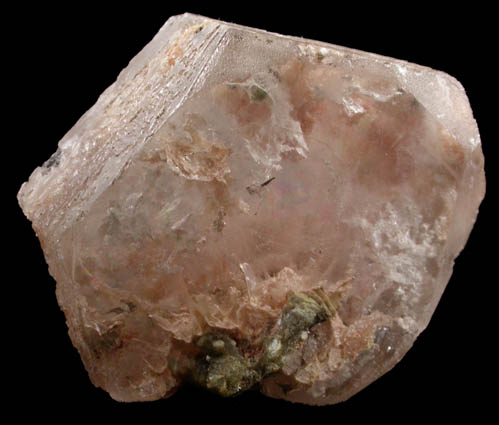 Beryl var. Morganite with Muscovite from Coronel Murta, Minas Gerais, Brazil