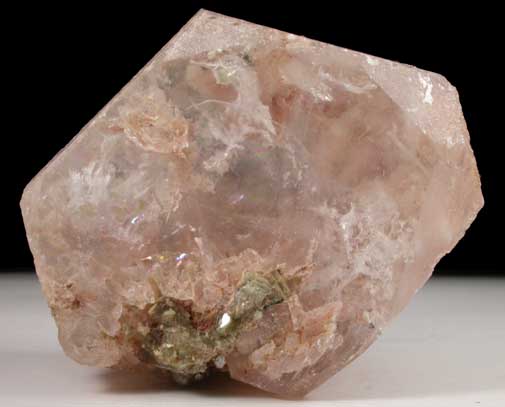 Beryl var. Morganite with Muscovite from Coronel Murta, Minas Gerais, Brazil