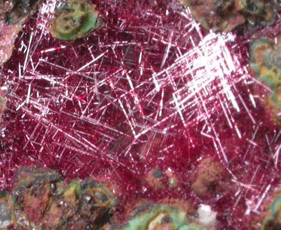 Cuprite from Bisbee, Warren District, Cochise County, Arizona