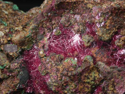 Cuprite from Bisbee, Warren District, Cochise County, Arizona