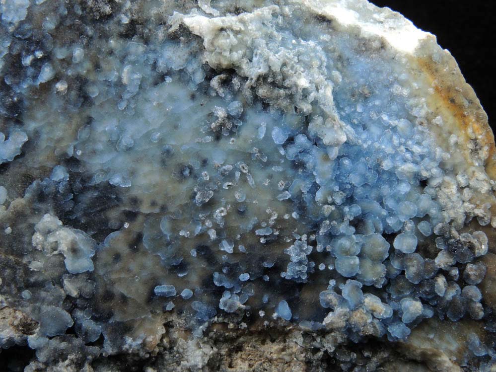 Plumbogummite from Upper Roughton Gill, Caldbeck Fells, West Cumberland Iron Mining District, Cumbria, England