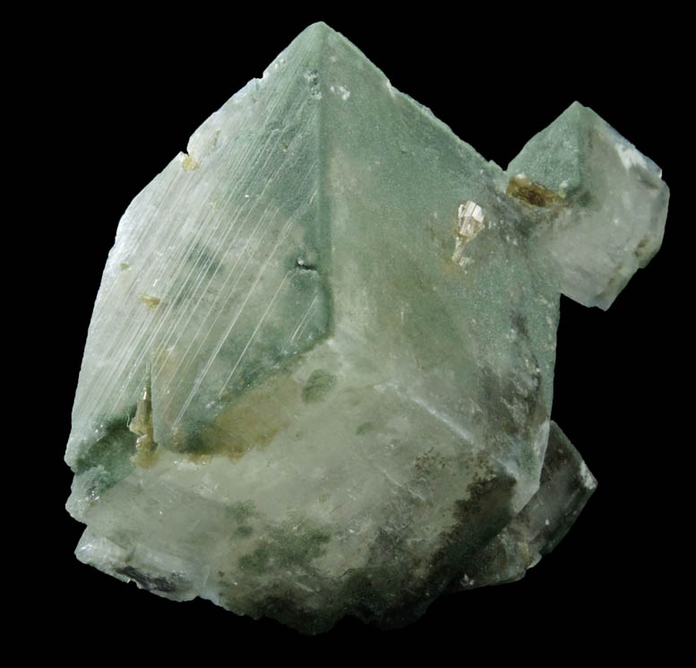 Epidote and Orthoclase var. Adularia with Actinolite inclusions from Alchuri, Shigar Valley, Gilgit-Baltistan, Pakistan