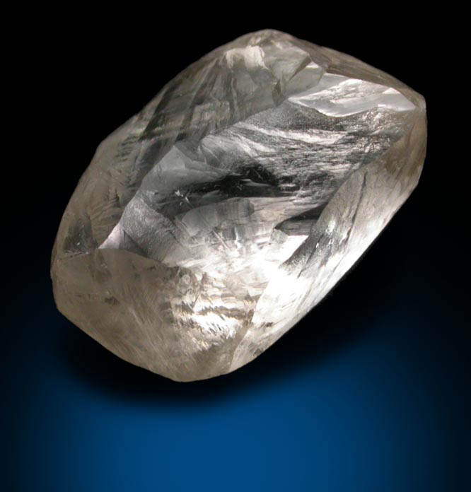 Diamond (2.67 carat cuttable brown irregular crystal) from Northern Cape Province, South Africa