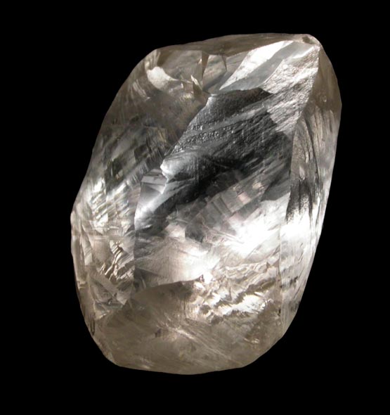 Diamond (2.67 carat cuttable brown irregular crystal) from Northern Cape Province, South Africa