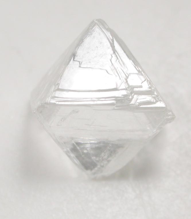 Diamond (1.20 carat gem-grade colorless octahedral crystal) from Jericho Mine, Nunavut, Canada