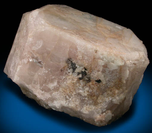 Beryl var. Morganite from Gillette Quarry, Haddam Neck, Middlesex County, Connecticut