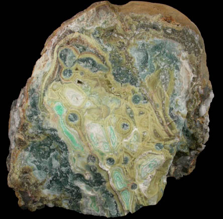 Variscite, Wardite, Crandallite, Millisite from Clay Canyon, Fairfield, Utah County, Utah (Type Locality for Wardite and Millisite)