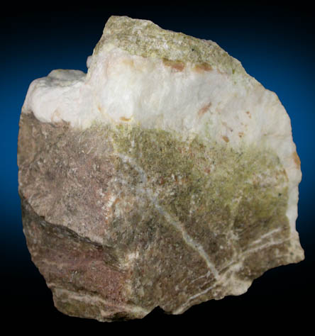 Thaumasite from Crestmore Quarry, Riverside County, California