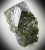 Epidote from Calumet Mine, 12 km NNE of Salida, Chaffee County, Colorado