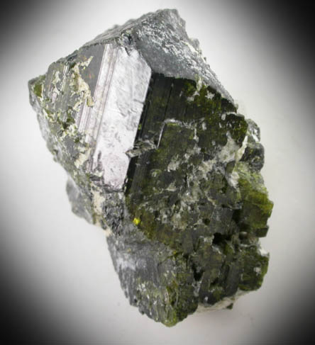 Epidote from Calumet Mine, 12 km NNE of Salida, Chaffee County, Colorado