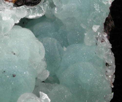 Hemimorphite from 79 Mine, Banner District, near Hayden, Gila County, Arizona