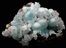 Hemimorphite from 79 Mine, Banner District, near Hayden, Gila County, Arizona