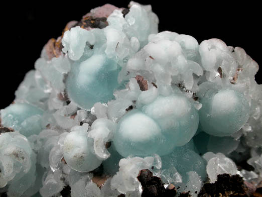 Hemimorphite from 79 Mine, Banner District, near Hayden, Gila County, Arizona