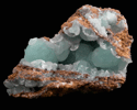 Hemimorphite from 79 Mine, Banner District, near Hayden, Gila County, Arizona