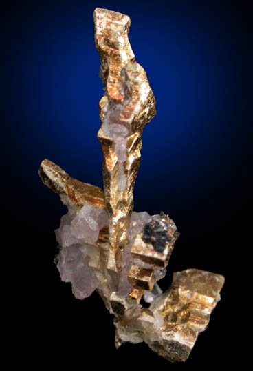 Silver from Bulldog Mine, 210 Stope, 9360 Level, Creede District, Mineral County, Colorado