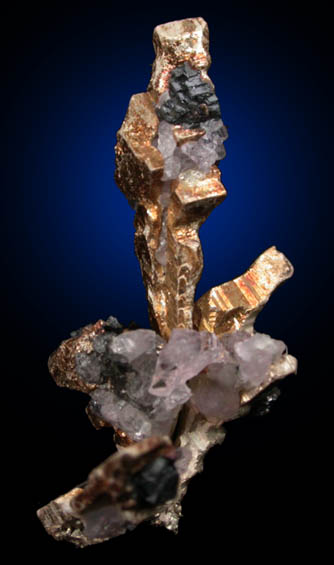 Silver from Bulldog Mine, 210 Stope, 9360 Level, Creede District, Mineral County, Colorado