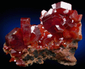 Vanadinite from Mibladen, Haute Moulouya Basin, Zeida-Aouli-Mibladen belt, Midelt Province, Morocco