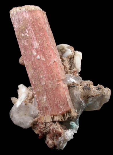 Serandite with Analcime from Poudrette Quarry, Mont Saint-Hilaire, Qubec, Canada