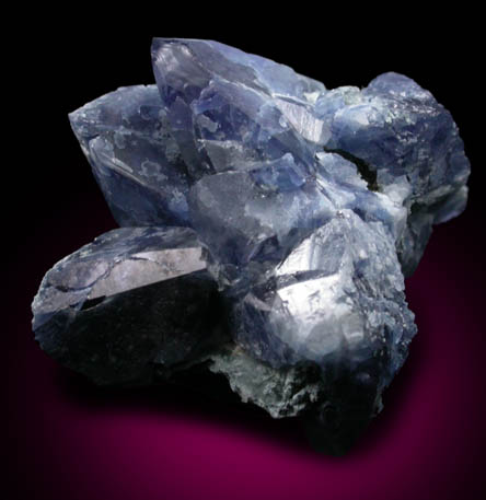 Benitoite from Benitoite Gem Mine, New Idria District, San Benito County, California (Type Locality for Benitoite)