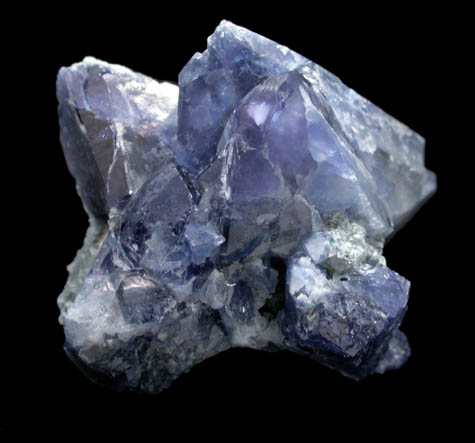 Benitoite from Benitoite Gem Mine, New Idria District, San Benito County, California (Type Locality for Benitoite)