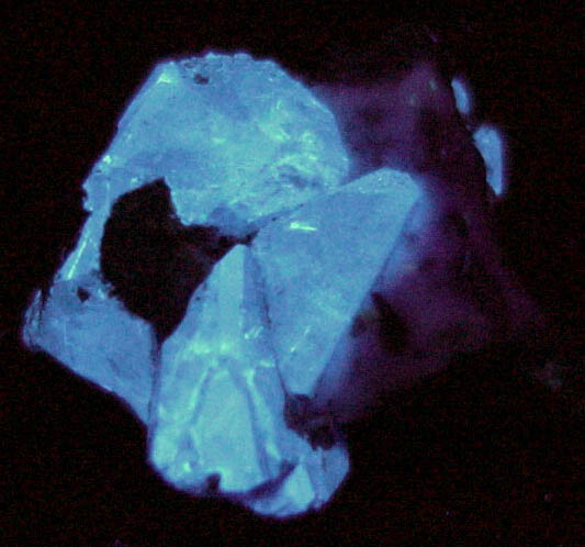 Benitoite from Benitoite Gem Mine, New Idria District, San Benito County, California (Type Locality for Benitoite)