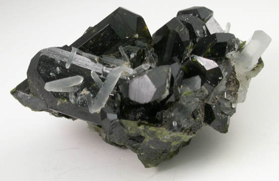 Epidote with Quartz from Green Monster Mountain, south of Sulzer, Prince of Wales Island, Alaska