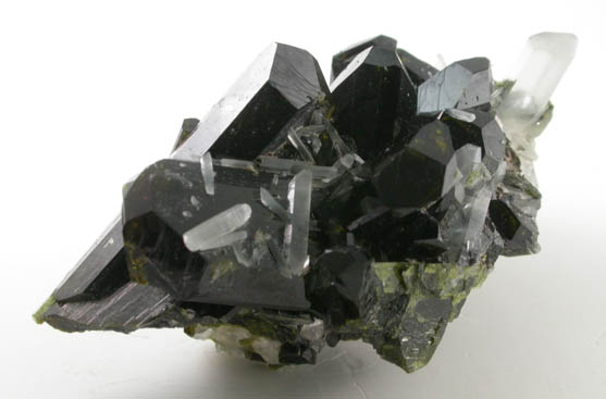 Epidote with Quartz from Green Monster Mountain, south of Sulzer, Prince of Wales Island, Alaska