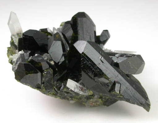 Epidote with Quartz from Green Monster Mountain, south of Sulzer, Prince of Wales Island, Alaska