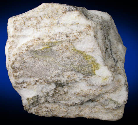 Greenockite with Pyrite in marble from Lengenbach Quarry, Binntal, Wallis, Switzerland