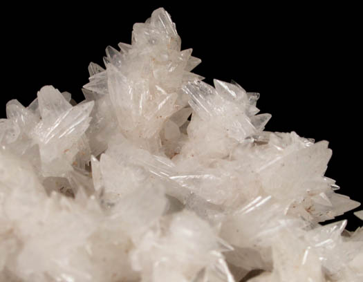 Calcite on Quartz from Mount Roussi, near Servoz, Haute-Savoie, Rhne-Alpes, France