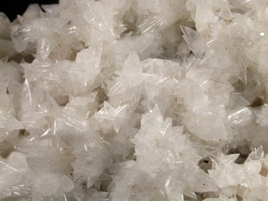 Calcite on Quartz from Mount Roussi, near Servoz, Haute-Savoie, Rhne-Alpes, France