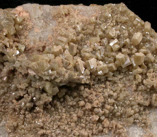 Pyromorphite from Mina Resuperferoltica, Santa Eufemia, Crdoba, Spain