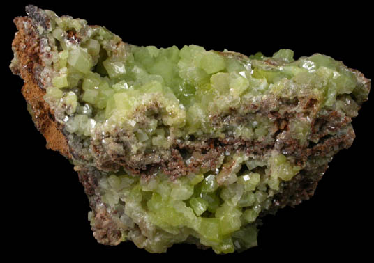 Pyromorphite from Mina San Andrs, Crdoba, Andalucia, Spain