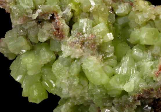 Pyromorphite from Mina San Andrs, Crdoba, Andalucia, Spain