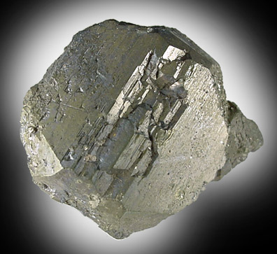 Pyrite var. Bravoite from Gilman, Eagle County, Colorado