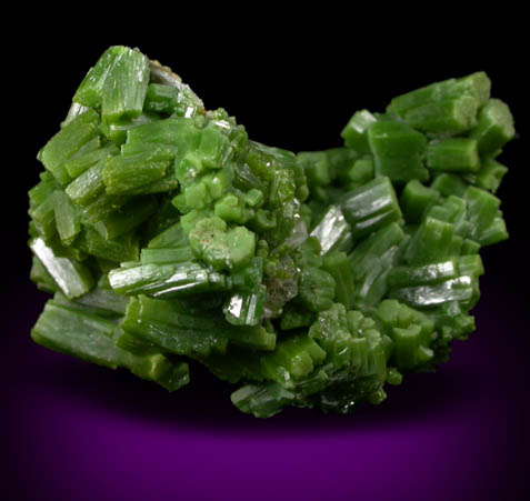 Pyromorphite from Mine des Farges, Ussel, Corrze, France