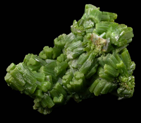 Pyromorphite from Mine des Farges, Ussel, Corrze, France