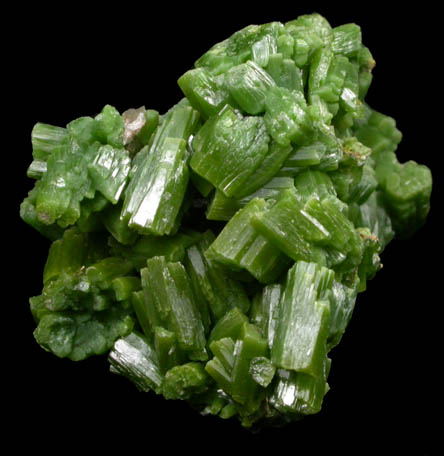 Pyromorphite from Mine des Farges, Ussel, Corrze, France