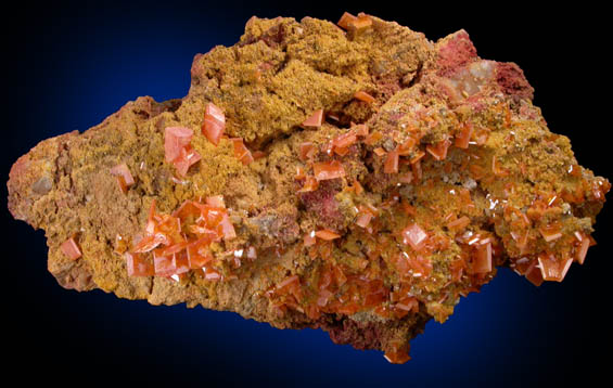 Wulfenite and Mimetite from Harrington-Hickory Mine, Beaver County, Utah