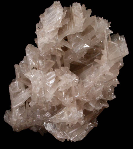 Cerussite (reticulated crystals) from Nakhlak Mine, Anarak District, Esfahan Province, Iran