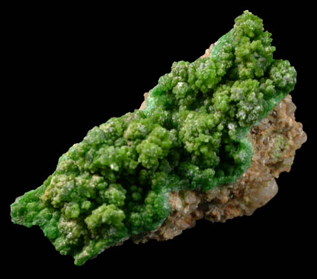 Pyromorphite from Gute Hoffnung Mine, south of Bleibuir, Eifel Mountains, Nordrhein-Westfalen, Germany