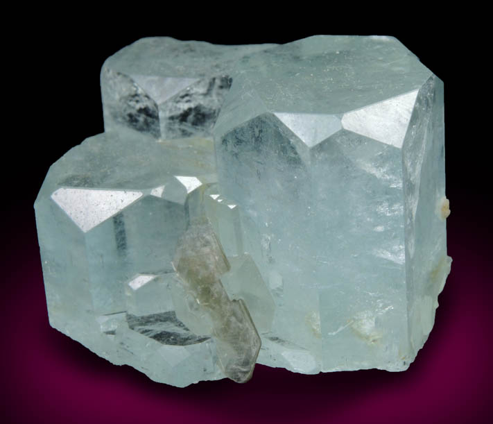 Beryl var. Aquamarine with Muscovite from Chumar Bakhoor, Nagar, Gilgit-Baltistan, Pakistan