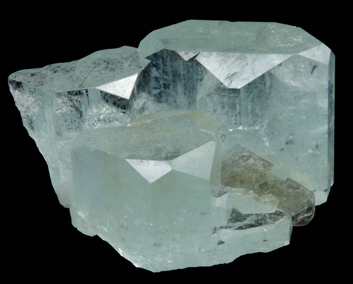 Beryl var. Aquamarine with Muscovite from Chumar Bakhoor, Nagar, Gilgit-Baltistan, Pakistan