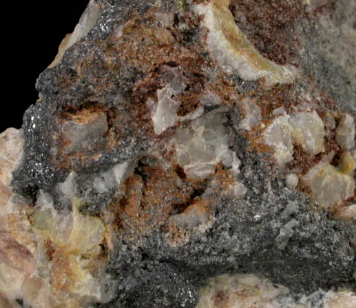 Tellurium with Tellurite on Quartz from Mina la Bambolla, Moctezuma, Sonora, Mexico